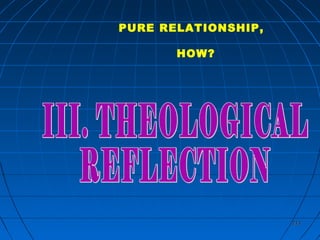 213213
PURE RELATIONSHIP,
HOW?
 