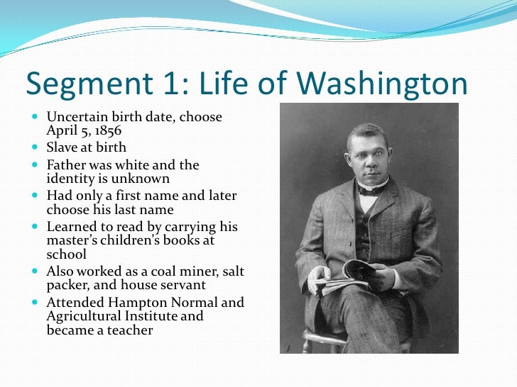 Booker T Washington Power Point