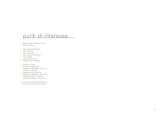 17
Basilica di San Paolo fuori le mura
Metro B Marconi
Parco Ildefonso Schuster
Parco Ricciardi
Parco Laodicea
Parco Samuel Hahnemann
Parco Volterra
Largo Enea Bortolotti
Giardino Omero Ranelletti
ENGIM San Paolo
Pontificio Collegio Beda
Dipartimento Ingegneria - Roma Tre
Dottorato - Roma Tre
Ingegneria civile - Roma Tre
Dipartimento Ingegneria - Roma Tre
Dipartimento Fisica - Roma Tre
Scienze Matematiche - Roma Tre
Associazione Polisportiva Olimpiclub
Associazione Sportiva Moon River
punti di interesse
3
4
5
6
7
8
9
10
11
12
13
14
15
16
17
18
19
1
2
 