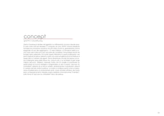 23
concept
Giant’s Causeway (il sentiero del gigante) # un afﬁoramento roccioso naturale situa-
to sulla costa nord-est irlandese. : composto da circa 40000 colonne basaltiche
formatesi da un’eruzione vulcanica circa 60 milioni di anni fa, generalmente a forma
esagonale e le pi* alte raggiungono i 12 metri d’altezza. Le formazioni visibili a oc-
chio nudo sulla costa sono solo una parte del complesso che prosegue anche nel
fondale marino adiacente. Si # scelto questo riferimento in quanto analizzando i vari
parchi dedicati al parkour abbiamo notato una certa somiglianza tra le architetture di
questi ultimi e il sentiero dei giganti. Senza dimenticare che tale formazione roccio-
sa # totalmente opera della natura che, come # noto, # un architetto di gran lunga
migliore dell’uomo. Abbiamo osservato inoltre che chi sceglie di avventurarsi su
questi pilastri di roccia # obbligato a intraprendere un vero e proprio “parcours du
combattant” saltando da un blocco all’altro, arrampicandosi, scavalcando ostacoli
in maniera del tutto simile al parkour. La nostra si conﬁgura quindi come un’opera-
zione di trasferimento di comportamenti simili, ovvero riportare all’interno del nostro
parco un’esperienza tanto singolare quanto esaltante come percorrere “il sentiero”,
sotto forma di “parcours du combattant” tipico del parkour.
giant’s causeway
 