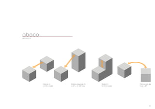 45
abacorelazioni
Distanza (L)
cm 80 e multipli
Distanza diagonale (D)
L+2H = cm 320 max
Sbalzo (H)
cm 50 e multipli
Orientamento (ά)
0 ≤ ά ≥ 90°
 