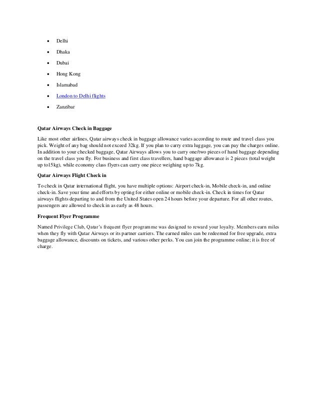 qatar airways extra baggage payment