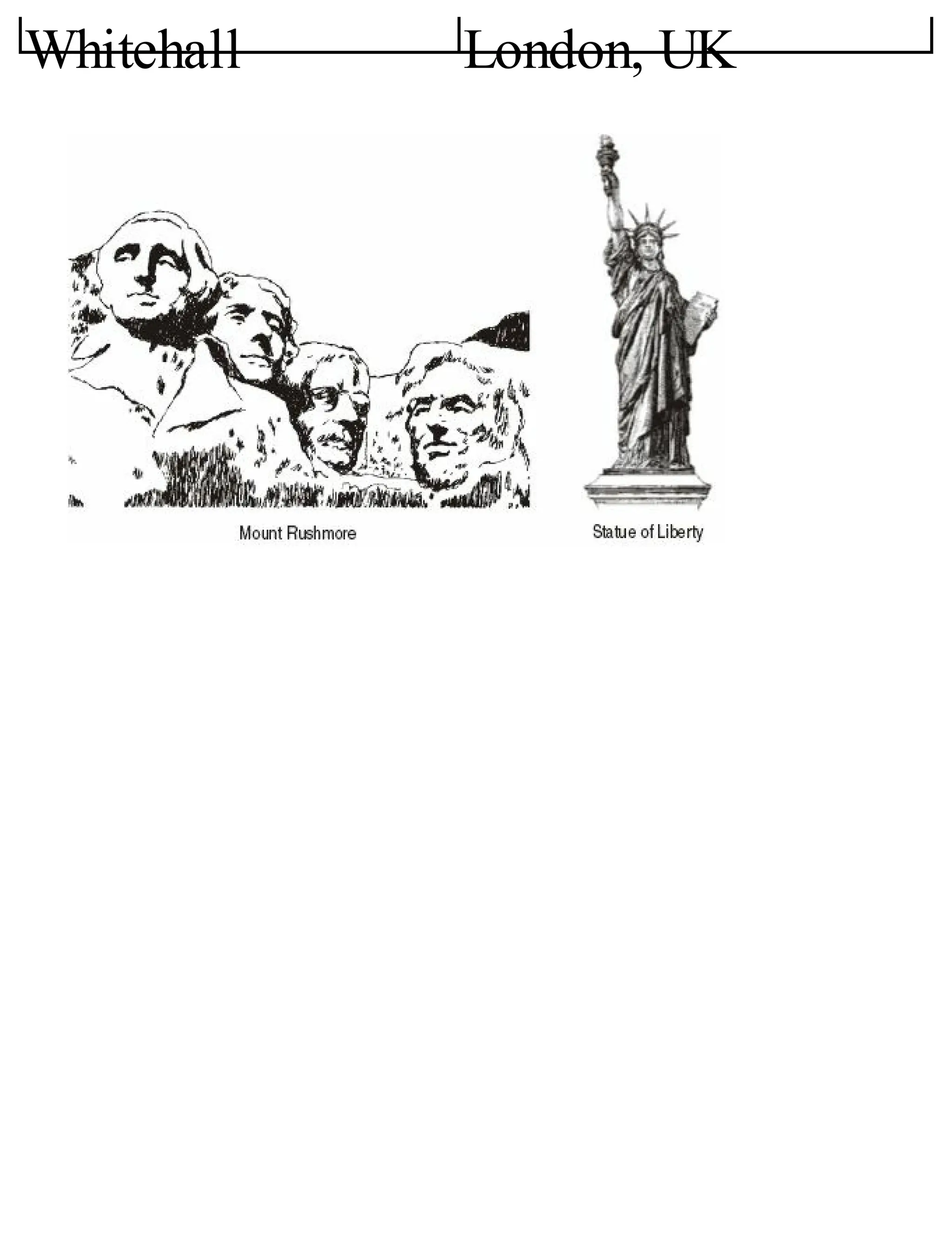 Whitehall London, UK
 