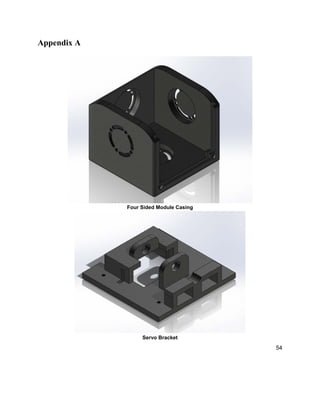 54
Appendix A
Four Sided Module Casing
Servo Bracket
 