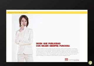 anunCIo Igualdad de género
 
