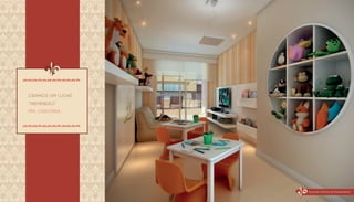 Criamos um lugar
“tremendão”
pra garotada.
Ilustração Artística da Brinquedoteca
 