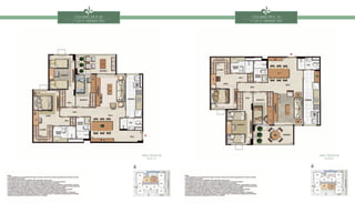 Colunas 04 e 05 Colunas 09 e 10
1º ao 5º andarES tipo 1º ao 5º andarES tipo
Área Privativa
94,05m2
Área Privativa
94,01m2
 