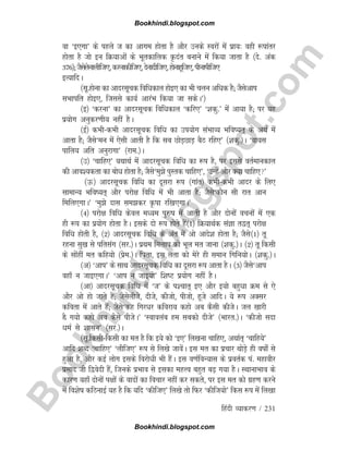B
o
o
k
h
i
n
d
i
.
b
l
o
g
s
p
o
t
.
c
o
m
fganh O;kdj.k / 231
ok ^b,xk* ds igys t dk vkxe gksrk gS vkSj muds Lojksa esa izk;% ogh :ikarj
gksrk gS tks bu fØ;kvksa ds Hkwrdkfyd Ñnar cukus esa fd;k tkrk gS ¼ns- vad
376½(tSlsysukyhft,]djukdhft,]nsuknhft,]gksukgwft,]ihukihft,
bR;kfnA
¼lw-gksuk dk vknjlwpd fofèkdky gksb, dk Hkh pyu vfèkd gS( tSlsvki
lHkkifr gksb,] ftlls dk;Z vkjaHk fd;k tk ldsA*½
¼b½ ^djuk* dk vknjlwpd fofèkdky ^dfj,* ^'kdq-* esa vk;k gS( ij ;g
iz;ksx vuqdj.kh; ugha gSA
¼bZ½ dHkhdHkh vknjlwpd fofèk dk mi;ksx laHkkO; Hkfo;r~ ds vFkZ esa
vkrk gS( tSls^eu esa ,slh vkrh gS fd lc NksM+NkM+ cSB jfg,* ¼'kdq-½A ^ok;l
ikfy; vfr vuqjkxk* ¼jke-½A
¼m½ ^pkfg,* ;FkkFkZ esa vknjlwpd fofèk dk :i gS] ij blls orZekudky
dh vko';drk dk cksèk gksrk gS( tSls^eqs iqLrd pkfg,*] ^mUgsa vkSj D;k pkfg,*
¼Å½ vknjlwpd fofèk dk nwljk :i ¼xkar½ dHkhdHkh vknj ds fy,
lkekU; Hkfo;r~ vkSj ijks{k fofèk esa Hkh vkrk gS( tSls^dkSu lh jkr vku
fefy,xkA* ^eqs nkl ledj Ñik jf[k,xkA*
¼4½ ijks{k fofèk dsoy eè;e iq#k esa vkrh gS vkSj nksuksa opuksa esa ,d
gh :i dk iz;ksx gksrk gSA blds nks :i gksrs gSa¼1½ fØ;kFkZd laKk r}r~ ijks{k
fofèk gksrh gS] ¼2½ vknjlwpd fofèk ds var esa vks vkns'k gksrk gS( tSls¼1½ rw
jguk lq[k ls ifrlax ¼lj-½A izFke feyki dks Hkwy er tkuk ¼'kdq-½A ¼2½ rw fdlh
ds lksagha er dfg;ks ¼izse-½A firk] bl yrk dks esjs gh leku fxfu;ksA ¼'kdq-½A
¼v½ ^vki* ds lkFk vknjlwpd fofèk dk nwljk :i vkrk gSA ¼3½ tSls^vki
ogk¡ u tkb,xkA* ^vki u tkb;ks* f'kV iz;ksx ugha gSA
¼vk½ vknjlwpd fofèk esa ^t* ds i'pkr~ b, vkSj b;ks cgqèkk Øe ls ,s
vkSj vks gks tkrs gSa( tSlsyhts] nhts] dhtks] ihtks] gwts vkfnA ;s :i vDlj
dfork esa vkrs gSa( tSls^dg fxjèkj dfojk; dgks vc dSlh dhtsA ty [kkjh
àS x;ks dgks vc dSls ihtsA* ^Lokoyac ge lcdks nhts* ¼Hkkjr-½A ^dhtks lnk
èkeZ ls 'kklu* ¼lj-½A
¼lw-fdlhfdlh dk er gS fd b;s dks ^b,* fy[kuk pkfg,] vFkkZr~ ^pkfg;s*
vkfn 'kCn ^pkfg,* ^yhft,* :i ls fy[ks tkosaA bl er dk izpkj FkksM+s gh okks± ls
gqvk gS] vkSj dbZ yksx blds fojksèkh Hkh gSaA bl o.kZfoU;kl ds izorZd ia- egkohj
izlkn th f}osnh gSa] ftuds izHkko ls bldk egÙo cgqr c+ x;k gSA LFkkukHkko ds
dkj.k ;gk¡ nksuksa i{kksa ds oknksa dk fopkj ugha dj ldrs] ij bl er dks xzg.k djus
esa fo'ksk dfBukbZ ;g gS fd ;fn ^dhft,* fy[ks rks fQj ^dhft;ks* fdl :i esa fy[kk
Bookhindi.blogspot.com
Bookhindi.blogspot.com
 