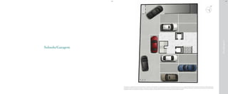 RuaIgarapava
Subsolo/Garagem
BS”DBS”D
A decoração e o revestimento são meramente ilustrativos. Os materiais a serem utilizados na construção estão especificados no memorial descritivo. Esta é uma planta provisória sujeita à alteração sem aviso prévio. O projeto poderá sofrer
modificações decorrentes das posturas municipais, concessionárias e do local. A planta não apresenta localização de pilares e prumadas de instalações. As áreas descritas são referentes às áreas privativas de cada unidade. As áreas privativas
representam as áreas dos compartimentos somadas às suas áreas de paredes. As cotas são dimensões de eixo a eixo de paredes do estudo de layout apresentado.
 