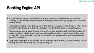 Booking Engine API | Travel Booking Engine Slide 2