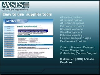 Knowledge engineering .   Easy to use  supplier tools All inventory options All payment options All Guarantee options Full...