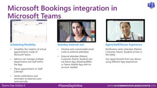 Bookings in Microsoft Teams, the easiest way to make your virtual ...