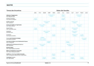 Catálogo de cursos Inova - 2016