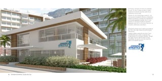 Ilustração Artística / Artistic Illustration

No Frames, tudo gira em torno da qualidade
de vida. Por isso, a Calper escolheu a melhor
academia do mercado para fazer parte do seu
condomínio e da sua vida.
Através de uma metodologia moderna, com
uma equipe competente e técnica, a Companhia
Athletica transforma a maneira de se exercitar em
um momento agradável e divertido. São 27 anos
presente no mercado de práticas esportivas,
atendendo mais de 31 mil alunos nas suas 16
unidades distribuídas pelo Brasil.
All amenities of Frames aim to improve your quality of
life. That is why Calper selected one of the best sports
club operators.
Compania Athletica operates for more than 27 years
in the Brazilian sports market, serving more than
31,000 costumers in its currently 16 facilities. Through
their highly competent staff and modern training
methodologies, the way you exercise has turned into
effective and enjoyable experiences.

56

Fachada da Academia / Facade of the Gym

57

 