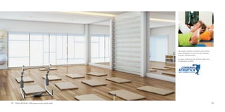 Foto Ilustrativa / Illustrative Picture

Um espaço multiuso e moderno para praticar
várias atividades no seu dia a dia: esportes,
diversão, entretenimento.

Ilustração Artística / Artistic Illustration

An elegant modern space for all kinds of sports, fun,
entertainmanet activities.

62

Espaço Mix Adulto / Multi-purpose activity room for adults

63

 