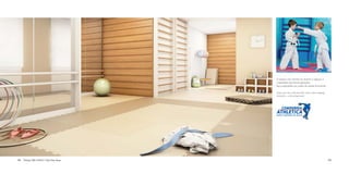 O espaço mix infantil vai divertir e aguçar a
criatividade das futuras gerações.
Aqui a garotada vai cuidar da saúde brincando.

Ilustração Artística / Artistic Illustration

Enjoy your time with your kids, and see them enjoying
themselves, at the playground.

68

Espaço Mix Infantil / Kids Play Room

69

 