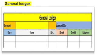 General ledger
 