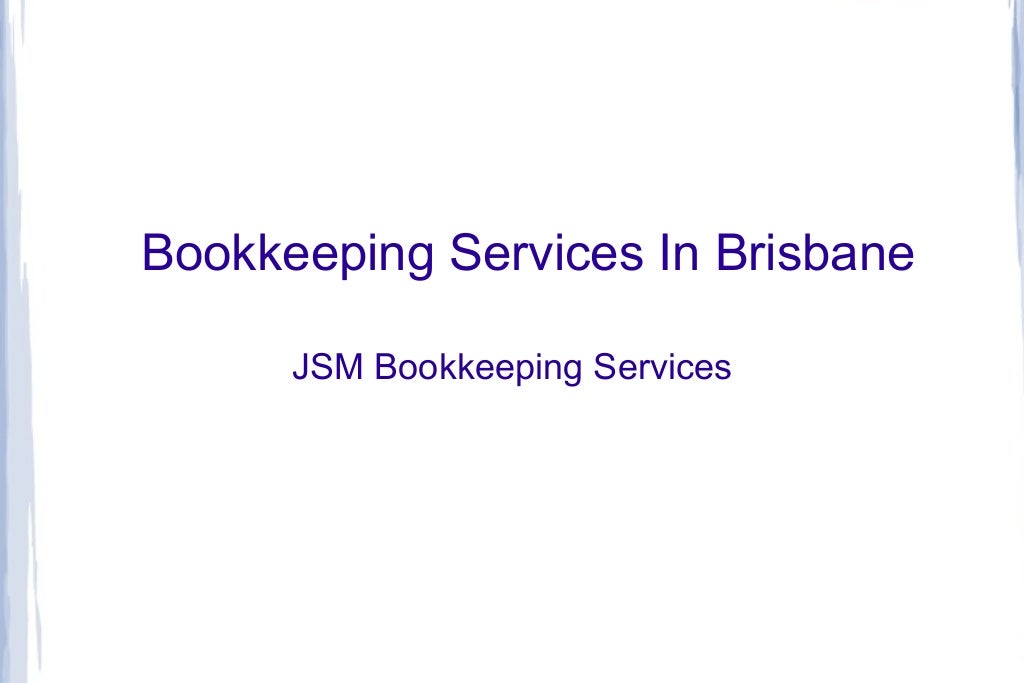 Bookkeeping Services In Brisbane