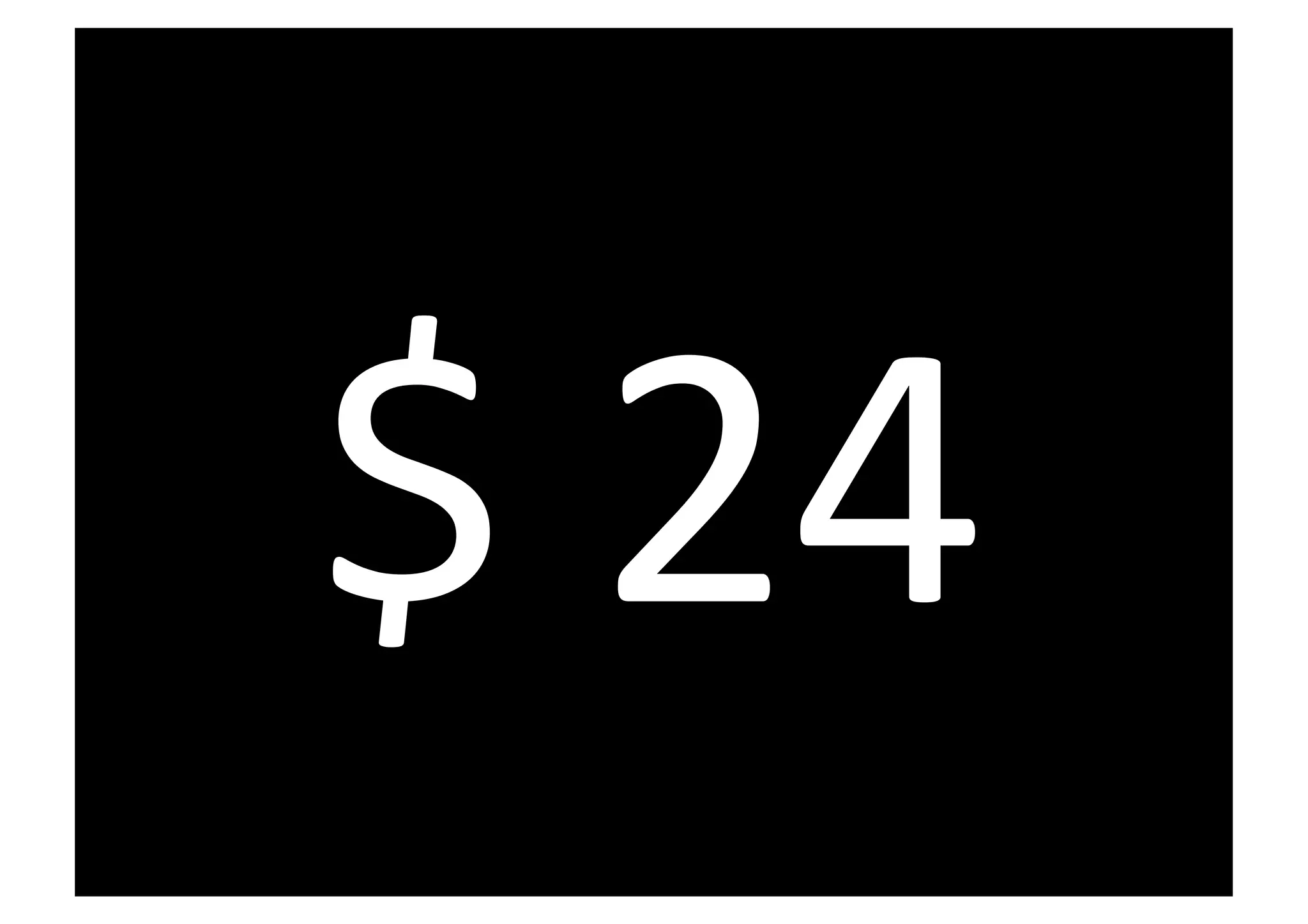 $	
  24	
  
 