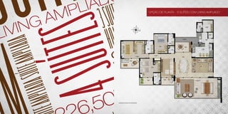 S U Í T      A      M PL IA D
                           3S U ÍTE S CO M
                                           VA R A N D  S
                                                      AP
                     S
                                                                                               OPÇÃO DE PLANTA - 3 SUÍTES COM LIVING AMPLIADO




                                      CE
           G
     IN
                                EO FFI E AM

                   E
  IV
L
                            H OM ÍT

                 T
             DA



               Í
         LIA
                                 U

             U
                              S
    AM P



           S
 TE




                                                                                    A
                                       0M²
               UÍ

                                  226,5
             S




                                                                                  G
         4
          DA

                              2
      LIA




                                                                                                 E
                             M
                            0 S
     P




                                                                                                D
                          ,5
              AM




                                                                                              A
                                ILUSTRAÇÃO ARTÍSTICA DA PLANTA 3 SUÍTES COM LIVING AMPLIADO
         UÍTE
 