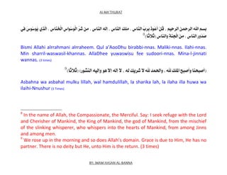 booklet-al-mathurat sgt bermanfaat boleh amal | PDF