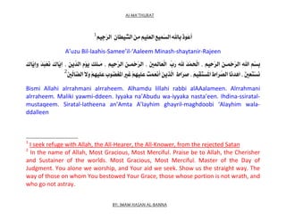 booklet-al-mathurat sgt bermanfaat boleh amal | PDF
