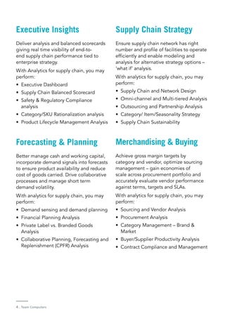 Analytics for the supply chain | PDF