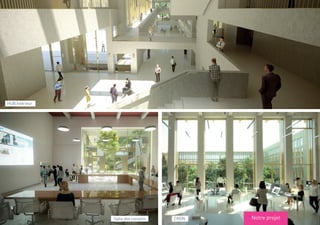 CRDNSalle des conseils Notre projet
HUB Intérieur
 