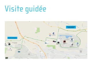 Visite guidée
Logementsétudiants
Logements
étudiants
Halle des sports
mutualisée
Bâtiment
d’Enseignement
Mutualisé
Halle des
sports
mutualisée
Quartier de Moulon
Quartier de l’École
polytechnique
VISITE GUIDÉE
 