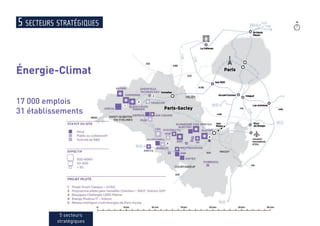 5 secteurs stratégiques
Énergie-Climat
17 000 emplois
31 établissements
5 secteurs
stratégiques
 