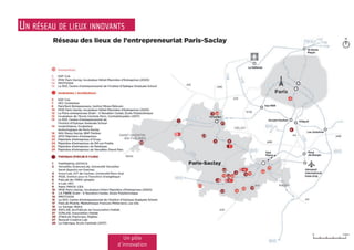 Un réseau de lieux innovants
Un pôle
d’innovation
 