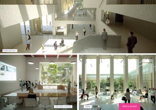 CRDNSalle des conseils Notre projet
HUB Intérieur
 