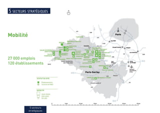 Mobilité
27 000 emplois
120 établissements
5 secteurs
stratégiques
5 secteurs stratégiques
 