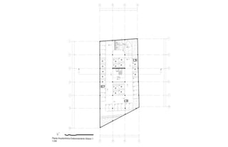 1
2
3
4
5
6
7
8
9
10
11
12
13
14 15 16 17 18 19 20
29
28
27
26
25
24
23
22
21
34
35
NPT -3.20
SOTANO -1
37 CAJONES
32
33
36
37
Planta Arquitectónica Estacionamiento Sótano 1
1:250
0 1 3 5 10 25
30
31
NPT -3.20
NPT -3.20
NPT -2.50
NPT -5.10
B S
NPT -3.00
NPT -2.40
A B D E
A B D E
34.3172
11.3469
10.4887
12.4816
33.0571
11.2989
10.4878
11.2706
1
3
5
6
77
10
9
1
3
6
10
63.0396
9.79909.80009.951014.6397
A A'
49.1901
9.81908.1298
N
9.65169.1984
11.6087
5
9.8158
9.8169
 