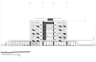 0 1 3 5 10
Alzado Arquitectónico Av. Ramón Corona
1:100
B D E F
9
PRODUCEDBYANAUTODESKSTUDENTVERSION
PRODUCEDBYANAUTODESKSTUDENTVERSION
PRODUCEDBYANAUTODESKSTUDENTVERSION
 