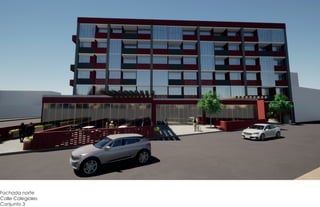 Fachada norte
Calle Colegiales
Conjunto 3
 