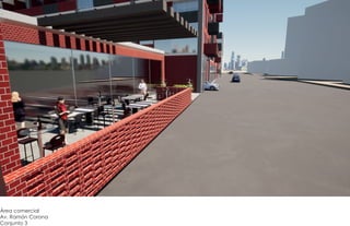 Área comercial
Av. Ramón Corona
Conjunto 3
 