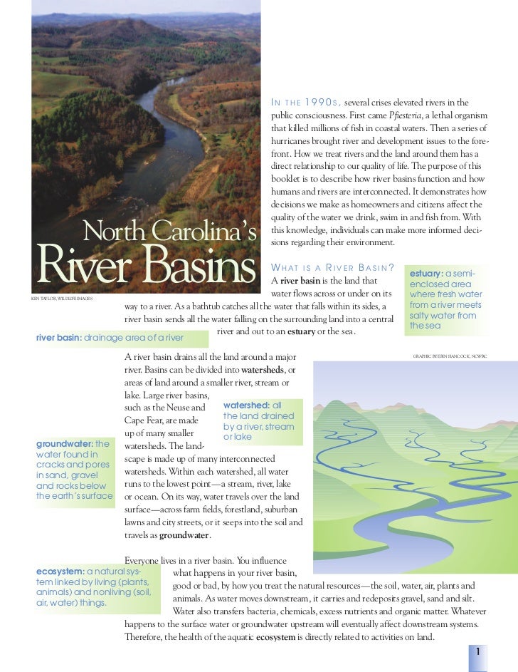 Discover North Carolina's River Basins