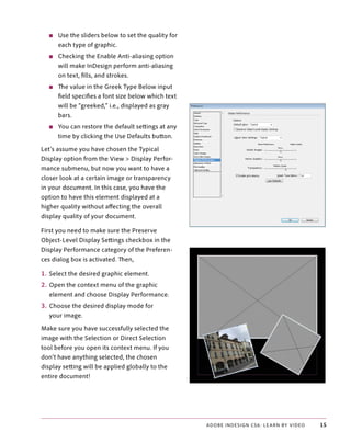 H Value Indesign adobe indesign | PDF