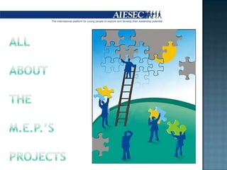 AllabouttheM.E.P.’sprojects