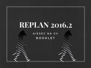 Booklet ingles - REPLAN AIESEC GV