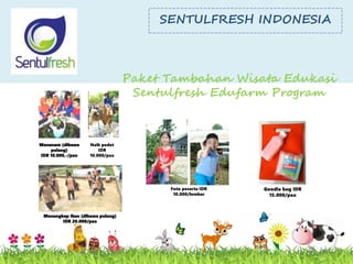 wisata Edukasi TK di Bogor, sentulfresh 2017 | PDF