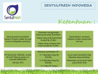wisata Edukasi TK di Bogor, sentulfresh 2017 | PPT