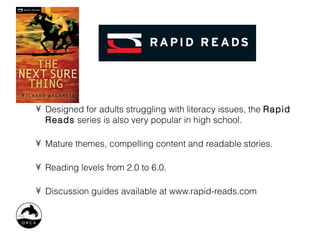 Connecting With Struggling Readers 