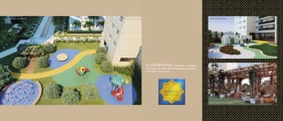 PLAYGROUND, minicidade e pergolado
com balanços para filhos de todas as idades conviverem e
se divertirem como gostam.
Ilustração artística do Playground Ilustração artística da Minicidade
Ilustração artística do Pergolado com Balanços
 