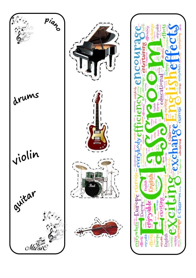 Musical Bookmark