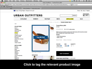 Click to tag the relevant product image
