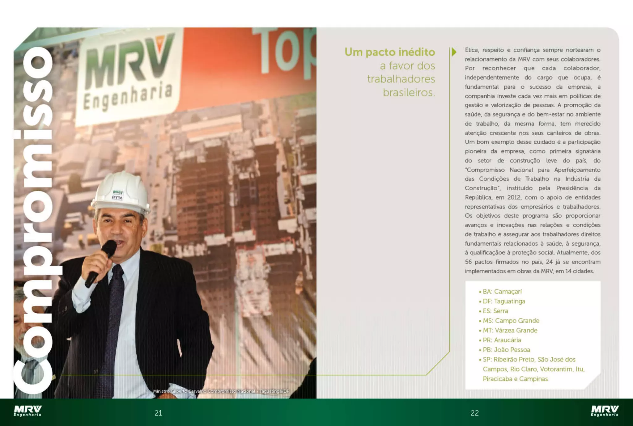 MRV Engenharia: Book Relações Humanas 2014