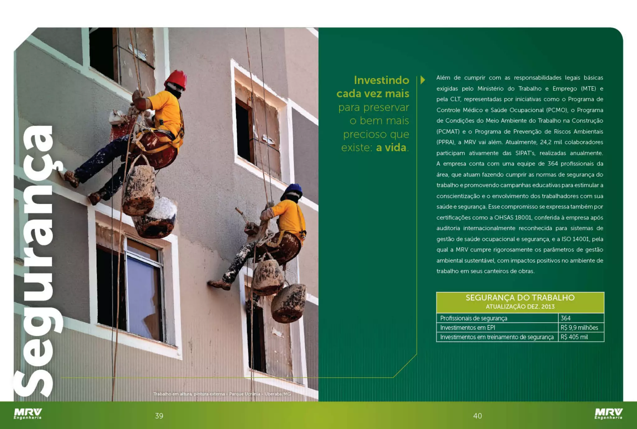 MRV Engenharia: Book Relações Humanas 2014