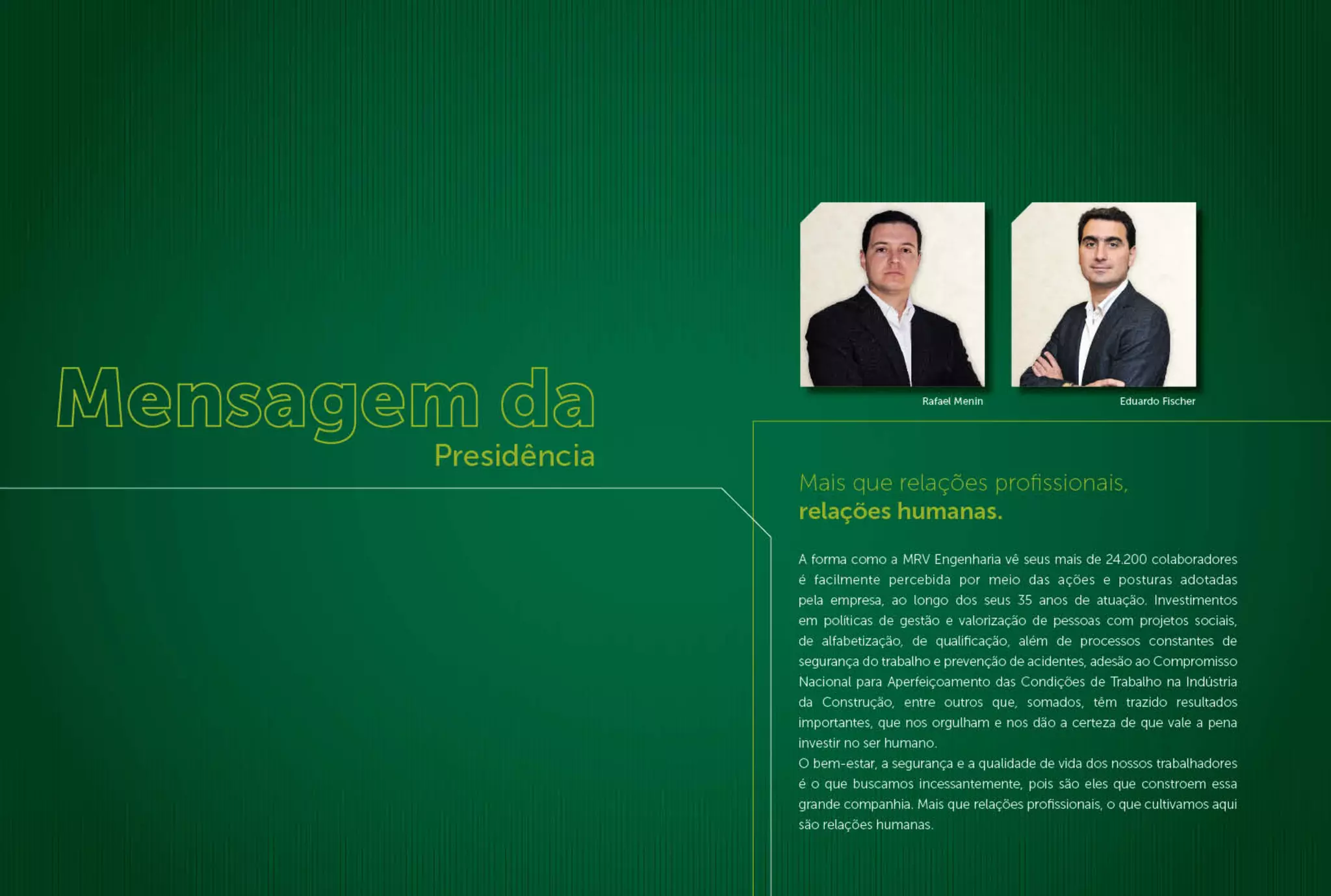 MRV Engenharia: Book Relações Humanas 2014